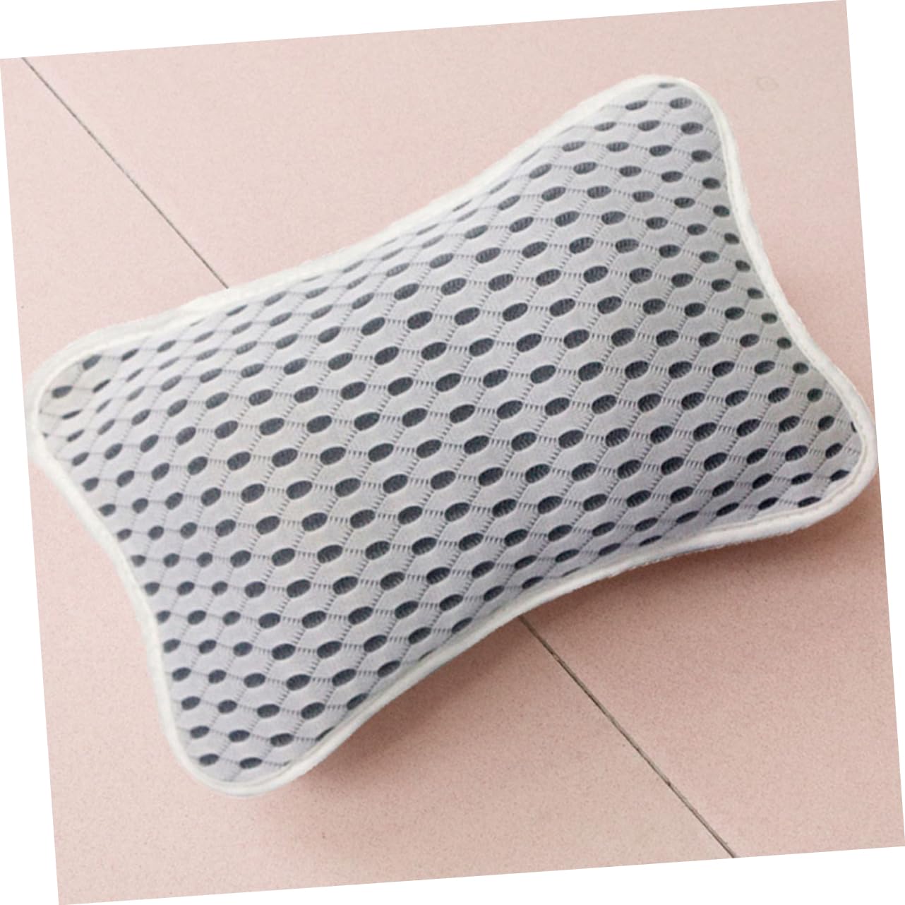 FRCOLOR 3pièces Coussin De Bain Polyester avec Ventouses Repose-tête pour Spa Et Soutien Confortable pour Tête Cou Accessoire De Relaxation pour Salle De Bain