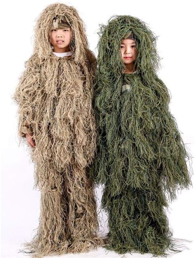 tute di ghillie woodland
