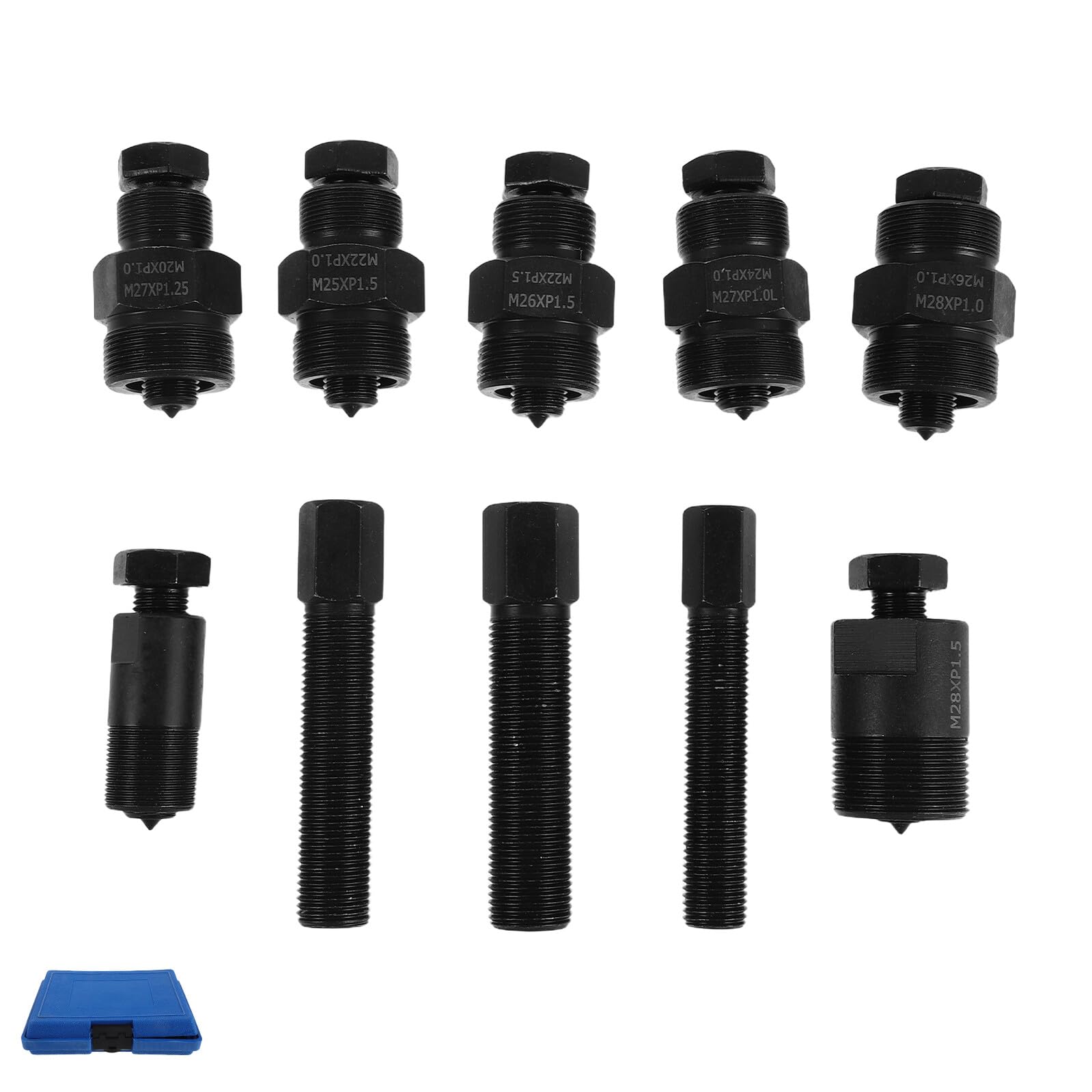 Cabilock 10 Pezzi Kit Estrattori Volano Moto in Acciaio al Carbonio per Piccoli Motori ATV, Scooter e Moto da Cross – Attrezzi Riparazione Motore per Meccanici e Appassionati