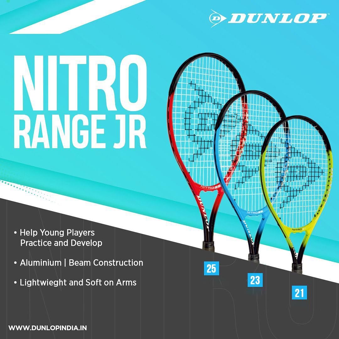 Dunlop Nitro 27 Iches - Racchetta da tennis