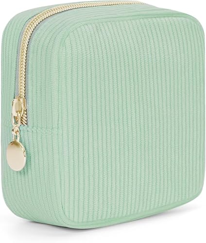 Miniatura 15 de Wandering Nature Pequeña Bolsa de Maquillaje para Cartera Mini Bolsa de Maquillaje Bonita Bolsa de Cosméticos para Mujeres con Bolsillos Deslizantes