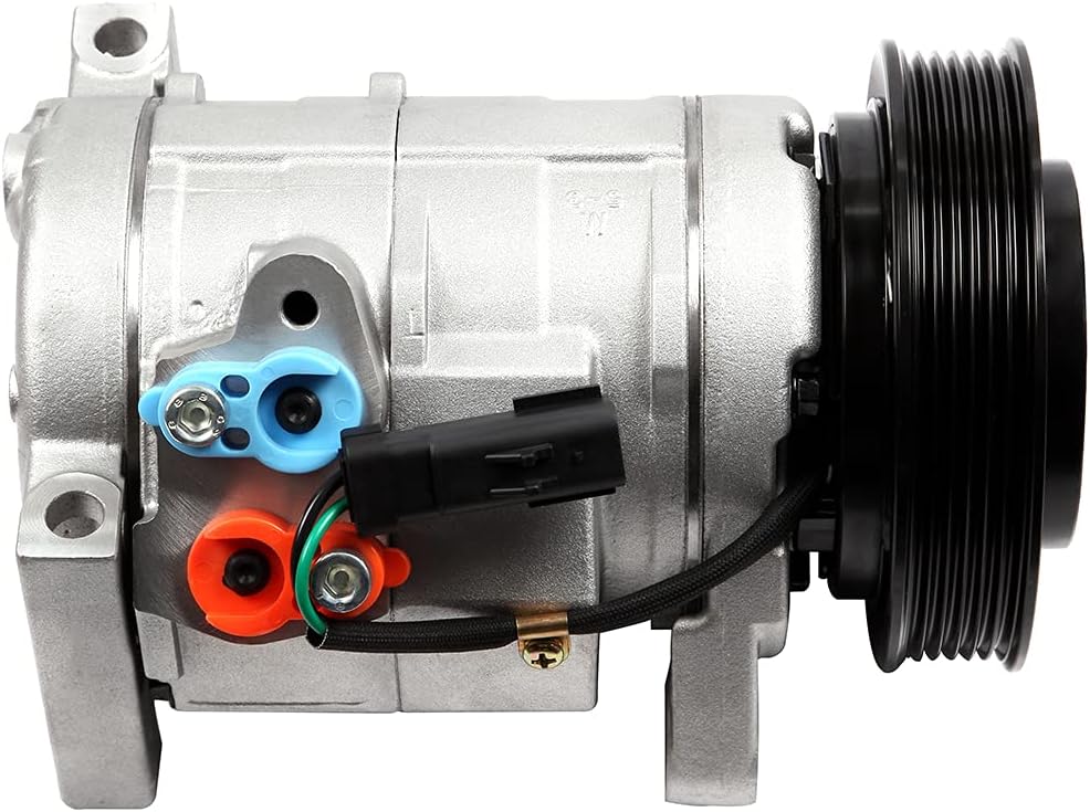 LUJUNTEC 2001-2007 Compatible for Ford Grand Caravan for Chrysler Town & Country AC Compressor and A/C Clutch Strong Cooling