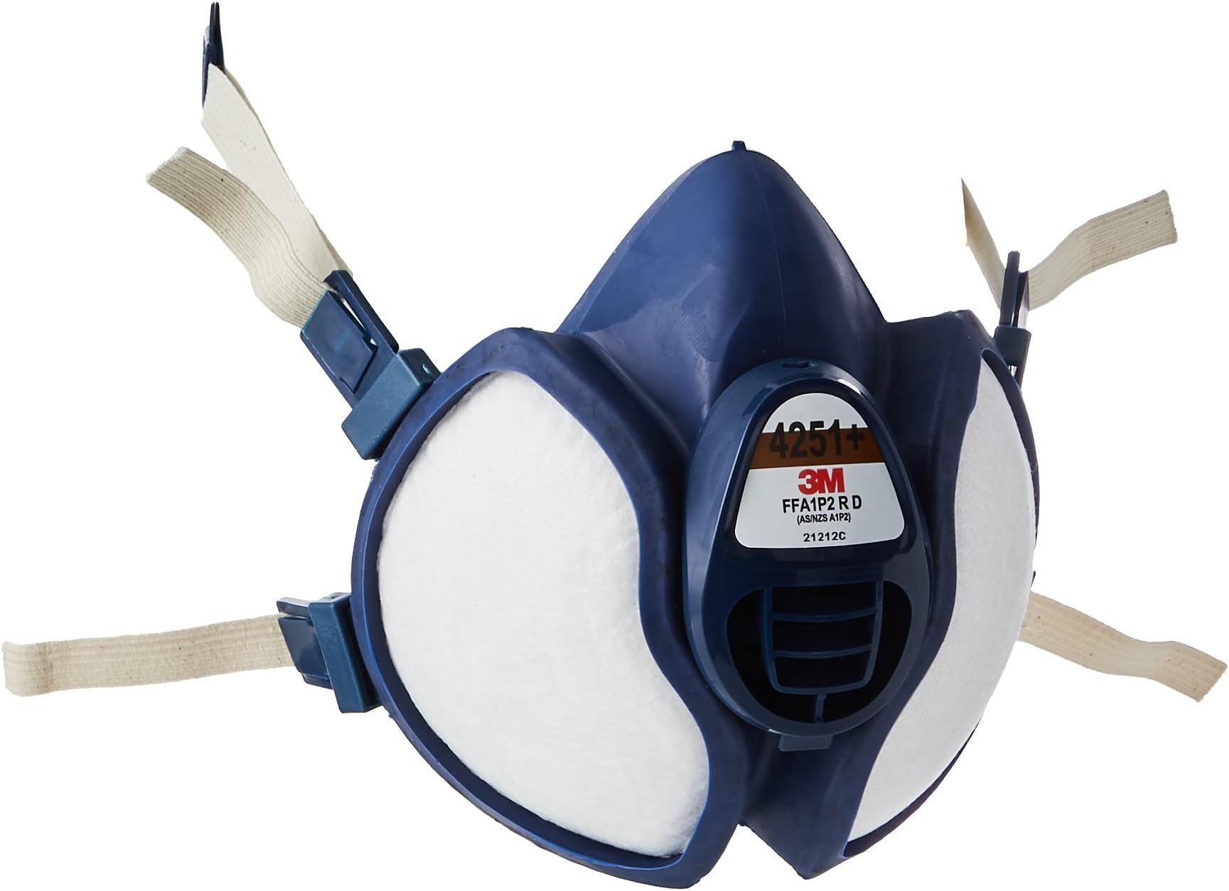 Respirator Half Mask Lightweight Blu