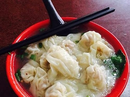 Miniatura 4 de JapanBargain 2384x12, Juego de 12 cucharas de sopa asiática china Wonton cuchara japonesa de Soba Cuchara de arroz Cuchara de Ramen Fideos Cuchara