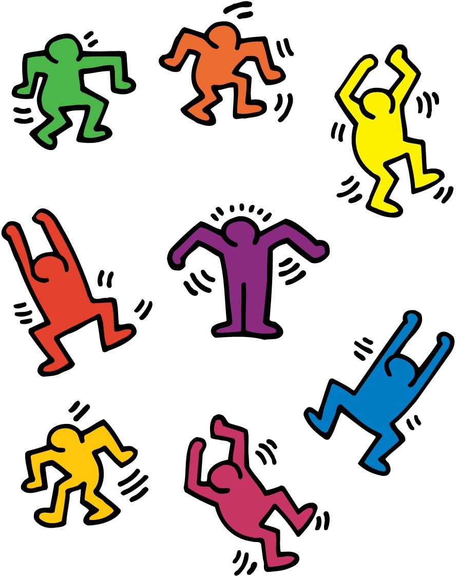 Keith Haring Dancer Color