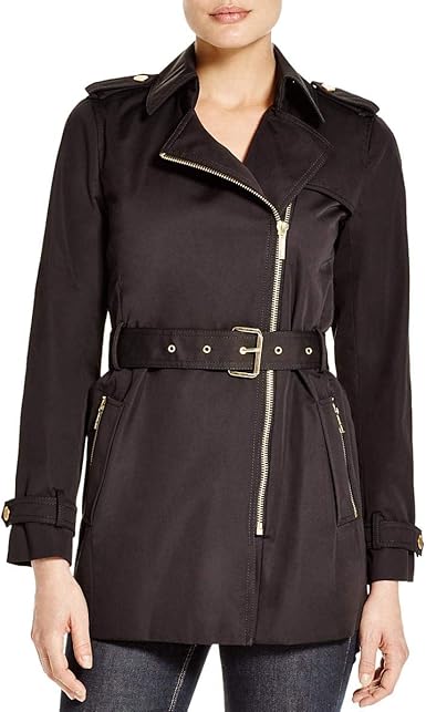 Michael kors zip front trench coat Clearance