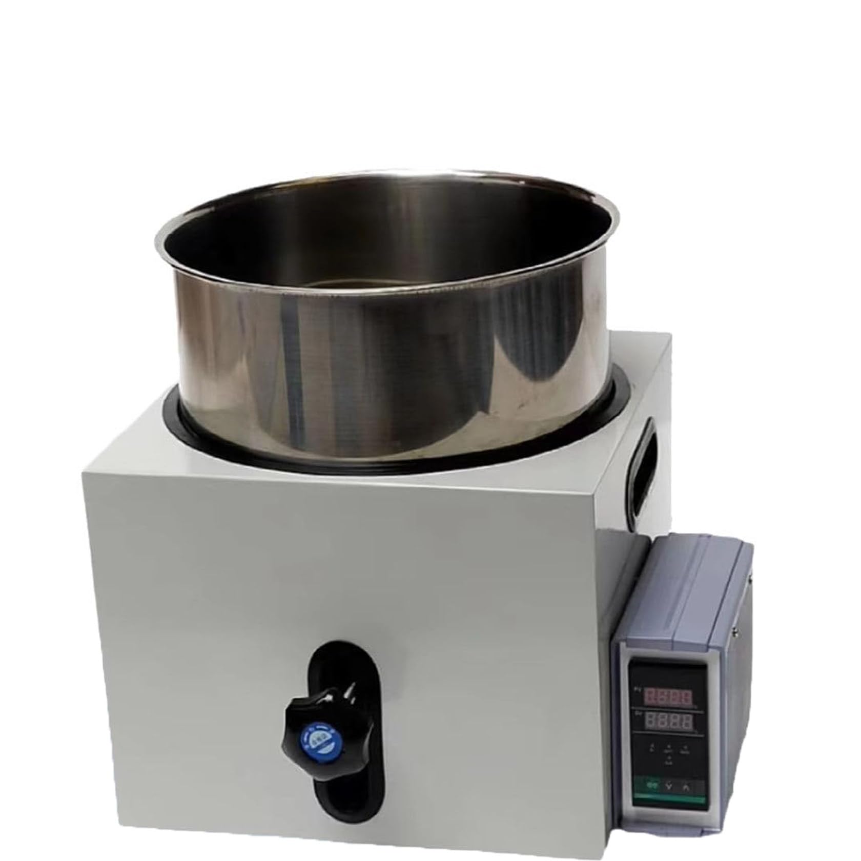 Bagno d'acqua digitale da laboratorio, dispositivo di riscaldamento in acciaio inossidabile, intervallo di temperatura: +1-250 ℃, capacità 5 l, attrezzatura da laboratorio con display digitale
