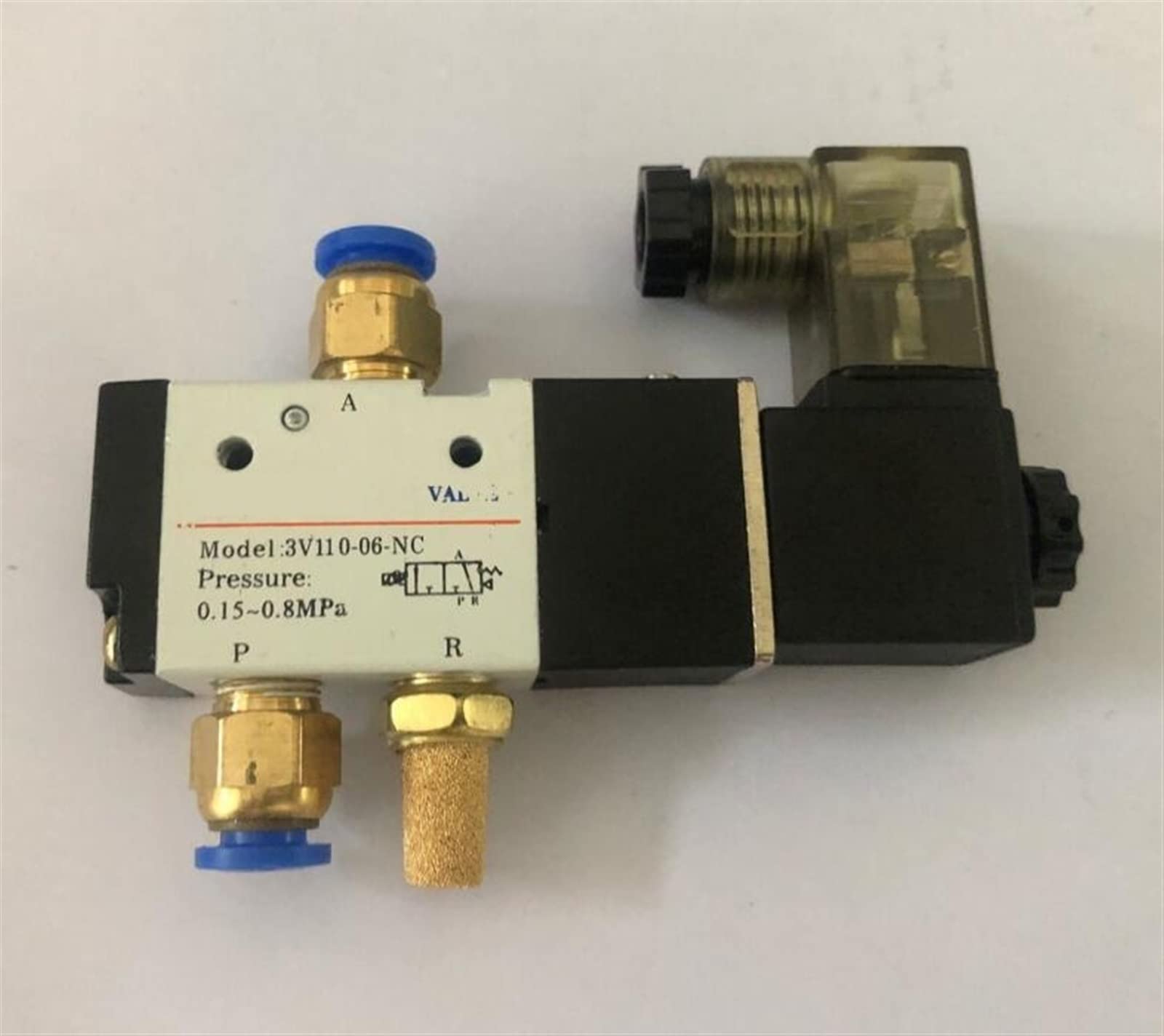 Électrovanne 3V110-06 résout les pannes de pression avec sa vanne magnétique aluminium 12V