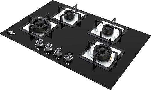 Oxygen by Jyoti – Oxy 728 CBG Black | Brass Burners Suitable for Indian Cooking | Automatic Multi-spark Ignition | 2-in-1 Built-in or Tabletop |…