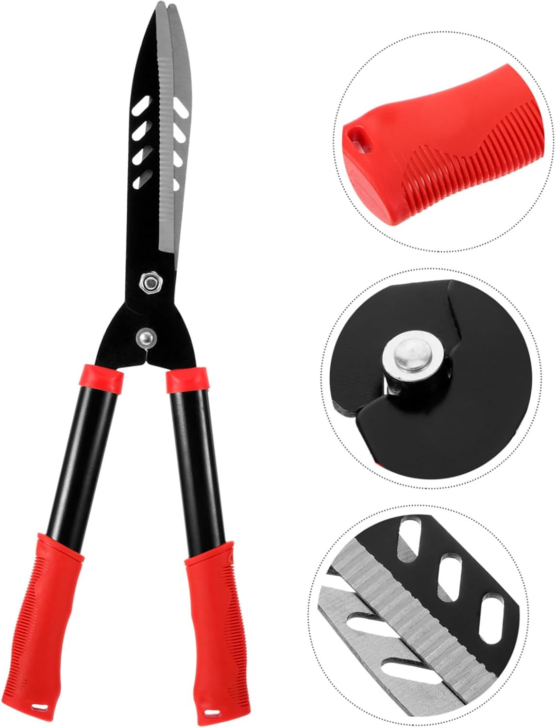 balacoo 1pc Garden Trimmer Scissors Ergonomic Manual Hedge Shears for Pruning Plants High-durability Steel Blades for Lawn Trimming and Garden Maintenance