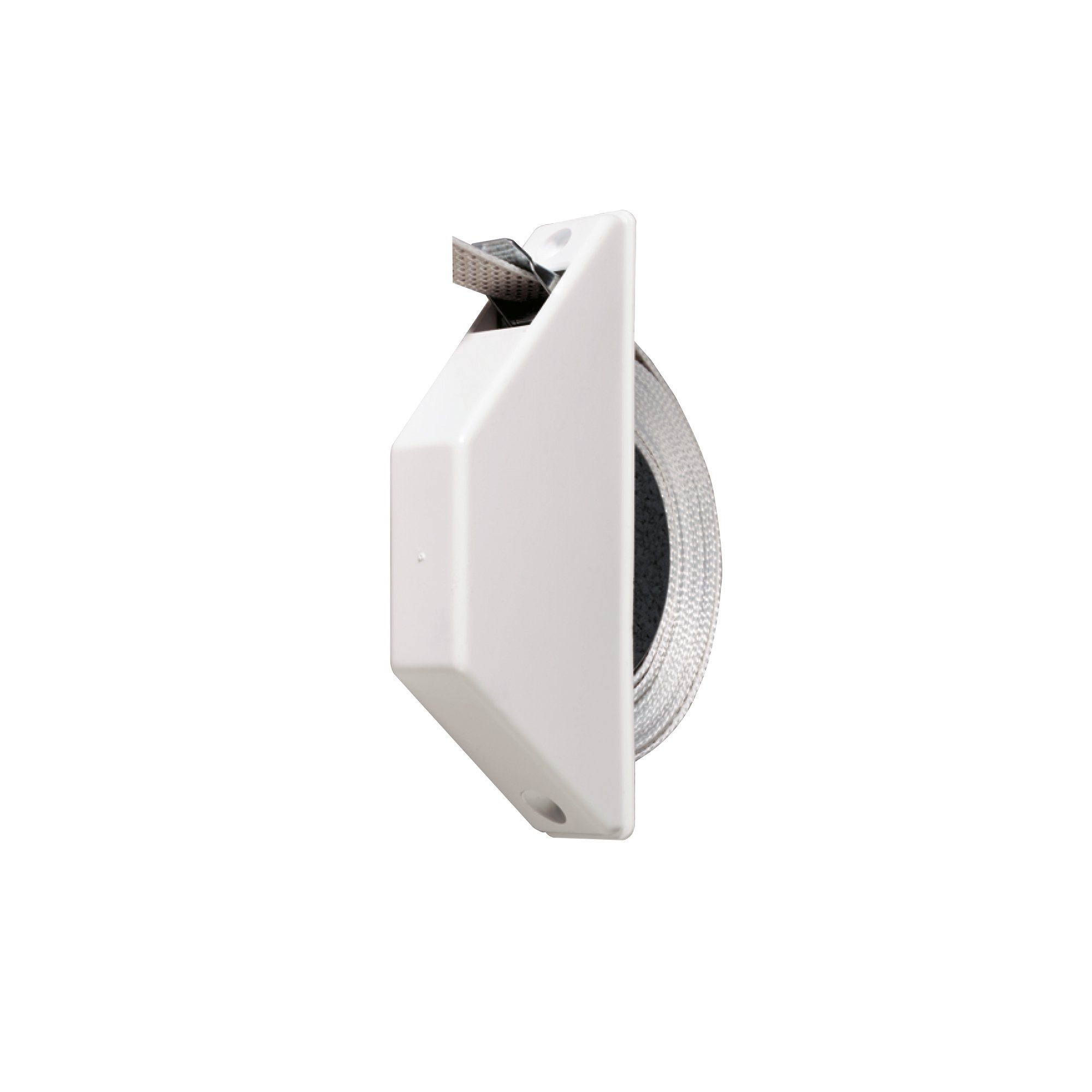 Schellenberg Mini 50505 Half-Intake Belt Winder For Roller Shutters – White, 14mm Belt Width