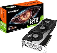 GIGABYTE GeForce RTX 3060 Gaming OC 12G REV 2.0 GPU - 12GB GDDR6, WINDFORCE 3X Cooling, 1837MHz Boost for Epic Gaming