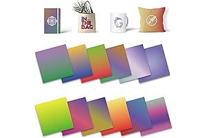Lucky Goddness Ombre Color Laser Copy Paper for Cricut Infusible Ink