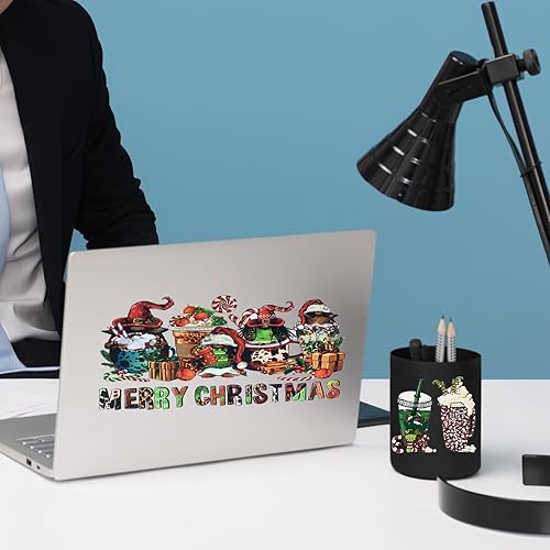 Miniatura 6 de Adhesivos de transferencia UV DTF para vidrio frotado en calcomanías de transferencia para taza de café, 12 hojas de calcomanías de taza de