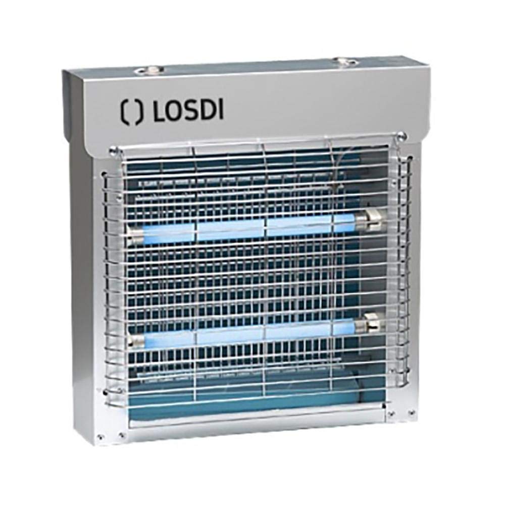 MATA-INSECTOS ELECTRICO LOSDI ALUMINIO 2X11W CI 2X11A