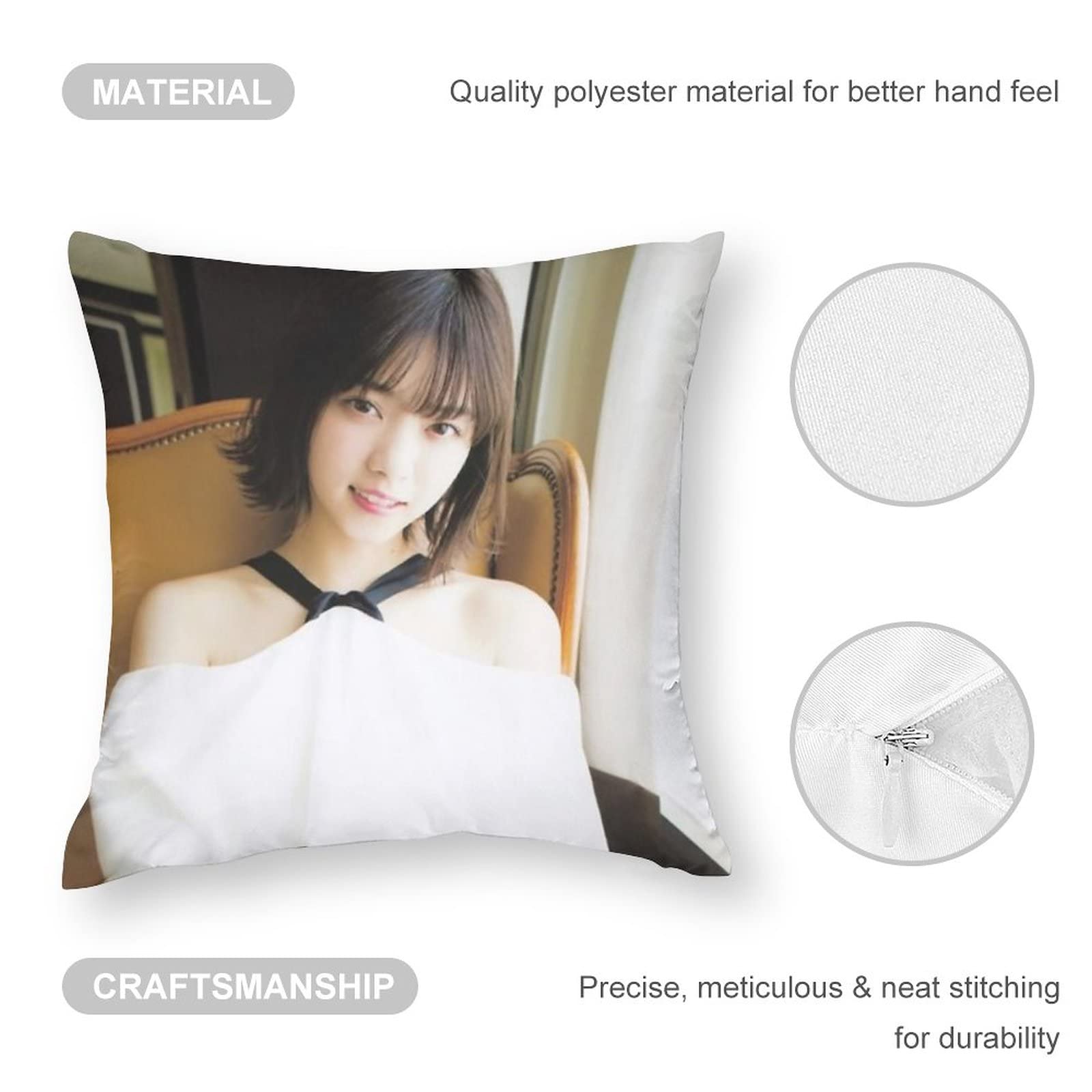 Amazon.co.jp: 西野七瀬 抱き枕 クッションカバー 腰枕 女優