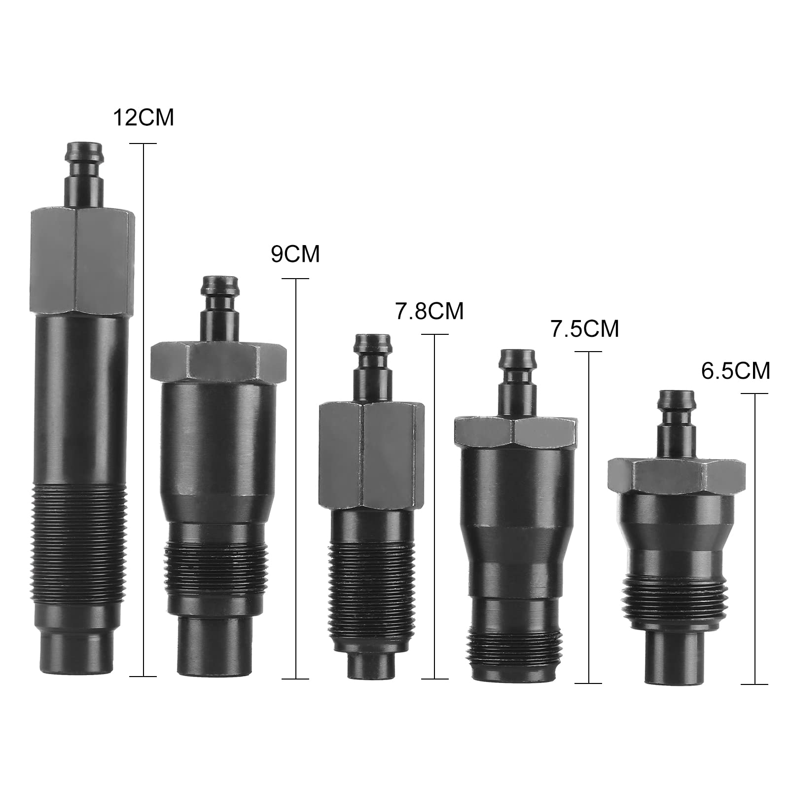 HSEAMALL Diesel Engine Compression Tester,TDI CDI Cylinder Pressure