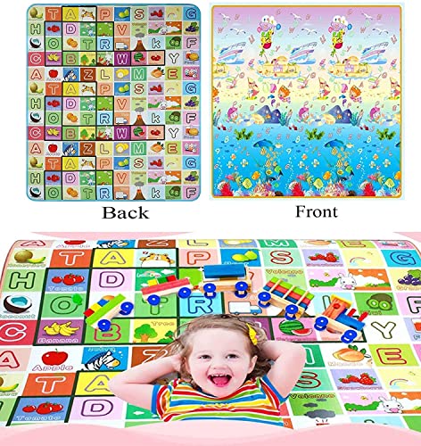 HOMTOL Tappetino Strisciante in Schiuma Tappeto