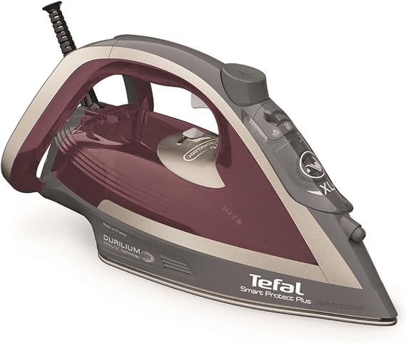 Tefal FV6870 Smart Protect Plus 40 gr Continuous and 260 gr Shock Steam 2800 Watt Steam Ironing