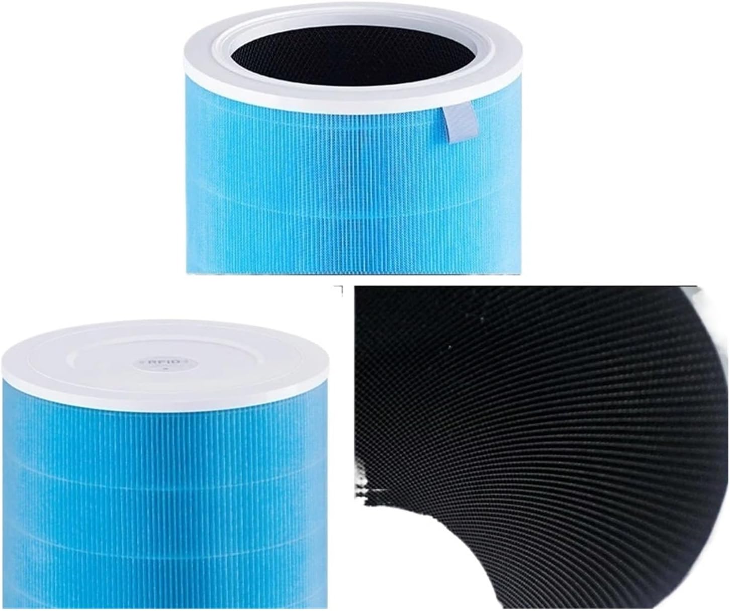 PM2.5 Hepa Filter 4 Lite Activated Carbon for Air Purifier 4 Lite H13 4 Lite Filter(Blue)