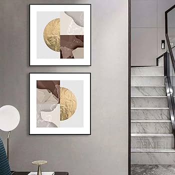 Amazon.co.jp: アートパネル 抽象 アート 2枚組 壁飾り 壁掛け