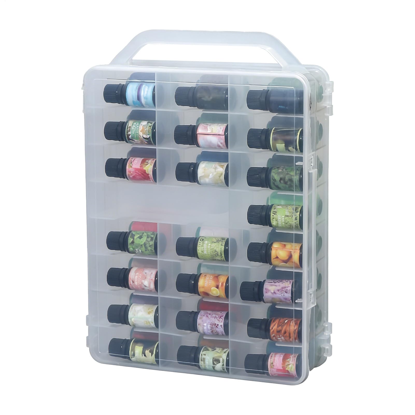 Boîtes de rangement transparentes pour organiser la chambre à coucher