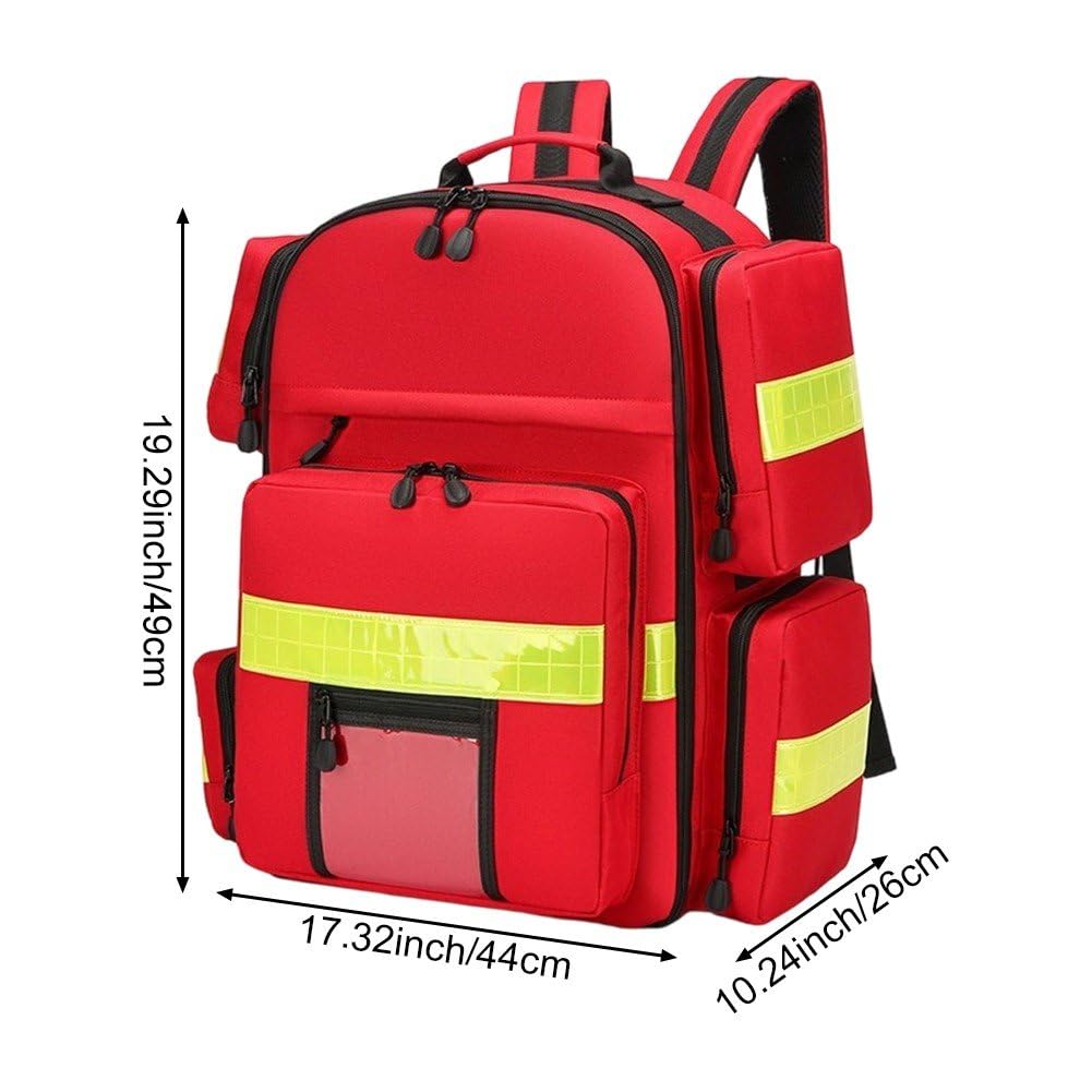 Rucksack Für Tragbare Sauerstoffkonzentratoren, Erste-Hilfe-Sets Für Outdoor-einsätze, Leichte, wasserdichte Und Reflektierende Tragetasche Für Sauerstoffgeräte Für Reisen