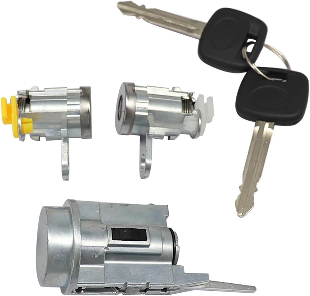 1set Door Lock Cylinder Ignition Switch w/Keys 69005-35840 6905135070 6905704020 69057-35070 DL108R Compatible with Toyota Tacoma 1995-2003