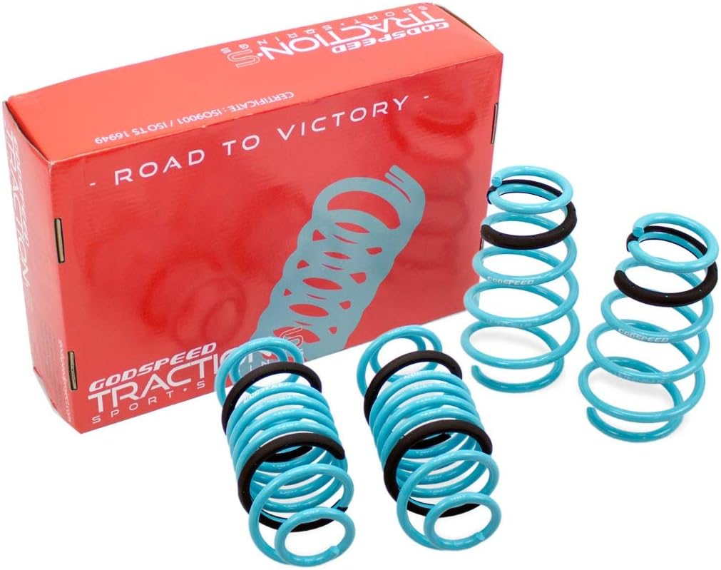 Godspeed Lowering Springs For Scion TC (2011-2016) – Improves Handling & Reduces Body Roll – Performance Drop Kit