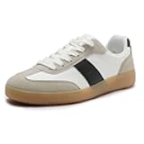 Women's Fashion Sneakers Comfortable Walking Shoes Casual Lace-Up Non Slip Sneakers