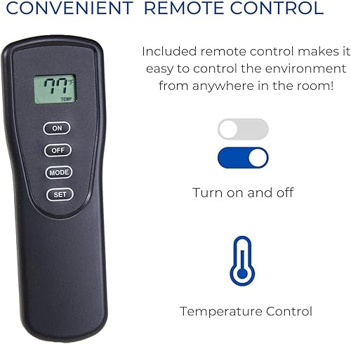 Miniatura 9 de Duluth Forge calefactor con ventilación libre de gas dual de 18 pulgadas Berkshire Split Oak control remoto