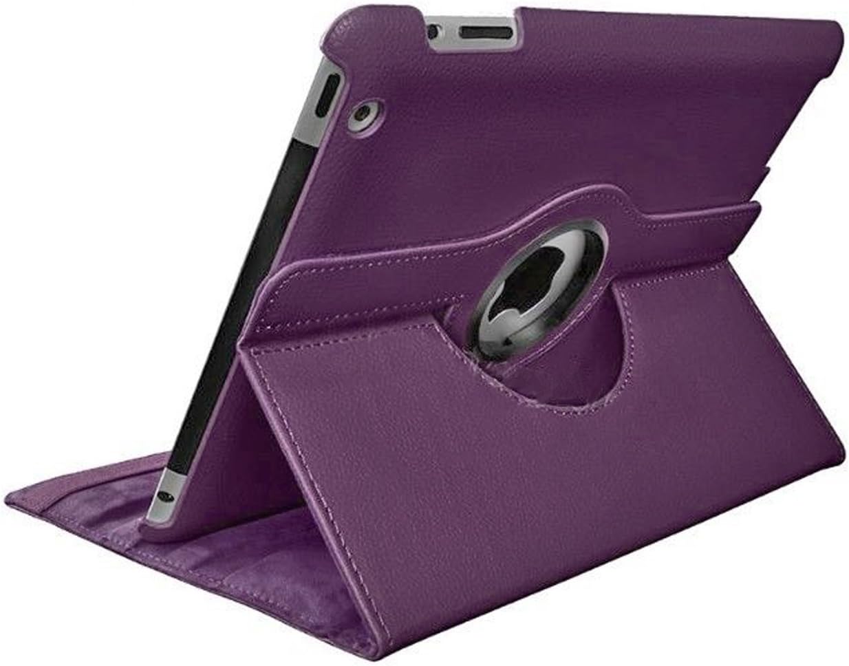 myLife Mauve Purple {Executive Leather Design} 360 Degree Rotating Case for Apple iPad Air "iPad 5G 5th Generation" (High Quality Koskin Faux Leather Cover + Slim Lightweight Design)