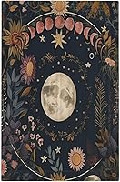 Vista 122 de Cubierta de Interruptor de Luz de Estilo Boho Vintage de los 70 Sol Arcoíris Champiñón Floral Rocker Individual 1 Gang Cubierta de Enchufe