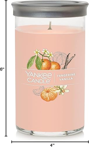 Miniatura 9 de Yankee Candle - Vela en pilar mediano perfumada con hasta 115 horas de tiempo de combustión, mezcla premium de cera vegetal para una combustión