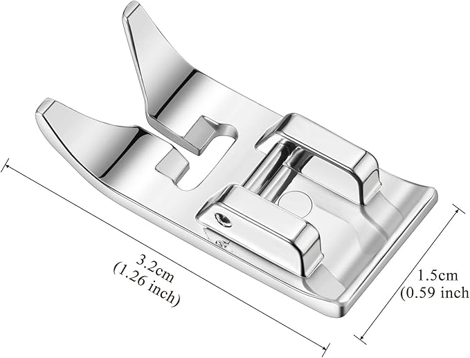 Pie Prensatela Zig Zag Recto Universal 2 Piezas para Máquinas de Coser miniatura 6