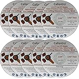 10 Pack – 4 1/2 Cut Off Wheel Concrete Grinding Wheel for Cutting Masonry Stone Brick Block - Compatible with All 4 1/2 inch Angle Grinder - Caliastro