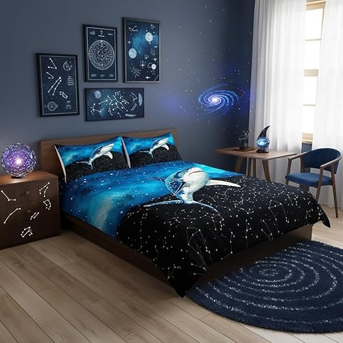 Miniatura 22 de Funda de edredón de vacas de las tierras altas tamaño Queen, funda de colcha con temática de granja retro occidental con animales salvajes y 2