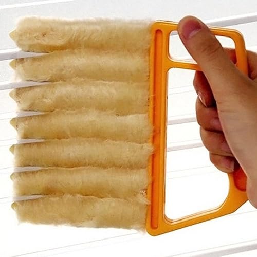 Miniatura 8 de Rely2016 Microfibra Mini Limpiador Ciego Veneciano Cepillo de Ventana Aire Acondicionado Duster Suciedad Limpiador de la Limpieza de la Casa