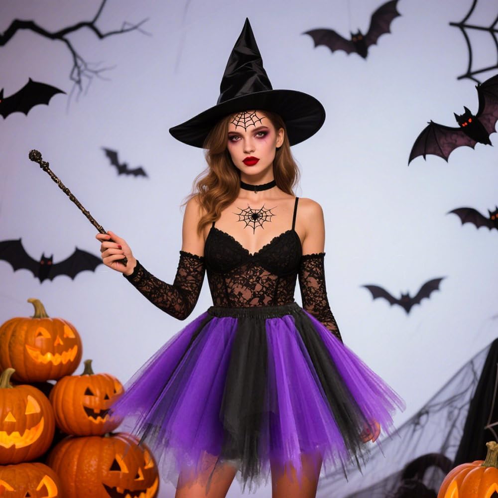 Adult Women Tutu Skirt Layered Tulle Skirt Classic Elastic Tutu Skirt Ballet for Women and Girls Festival Cosplay - Image 6