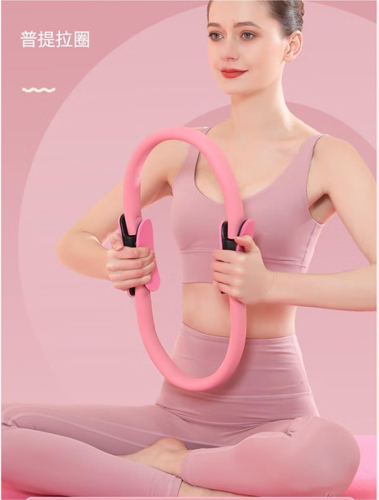 Pilates Circle Yoga Circle Bella schiena gambe sottili che modellano pavimento pelvico allenamento muscolare attrezzature fitness yoga