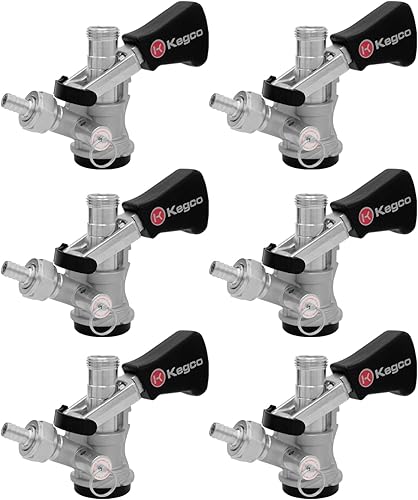 Miniatura 4 de Kegco KC KTS98S-W - Acoplador de cerveza para barril, acero inoxidable