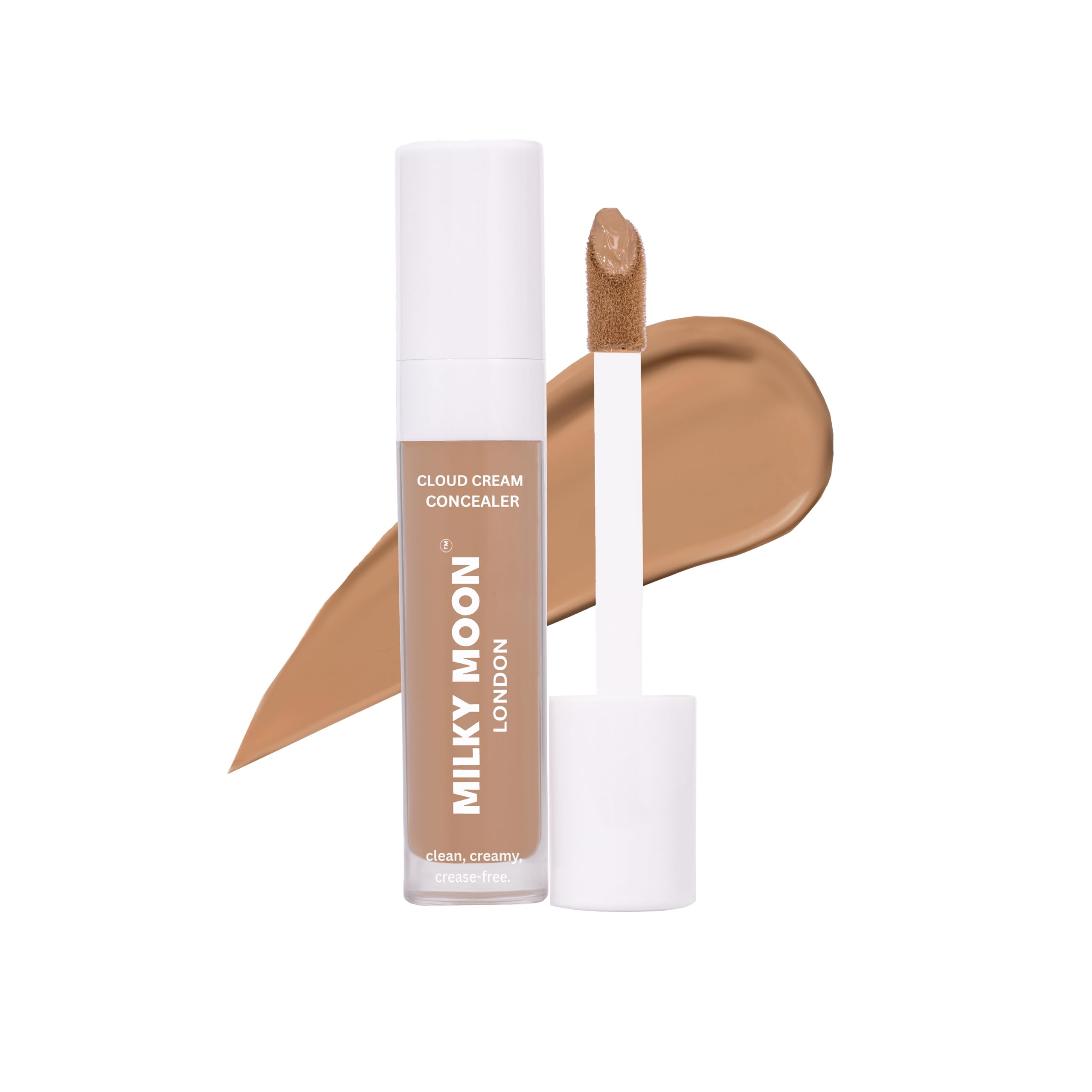 Milky Moon London, Cloud Cream Concealer Full Coverage, Long-Lasting, Lightweight