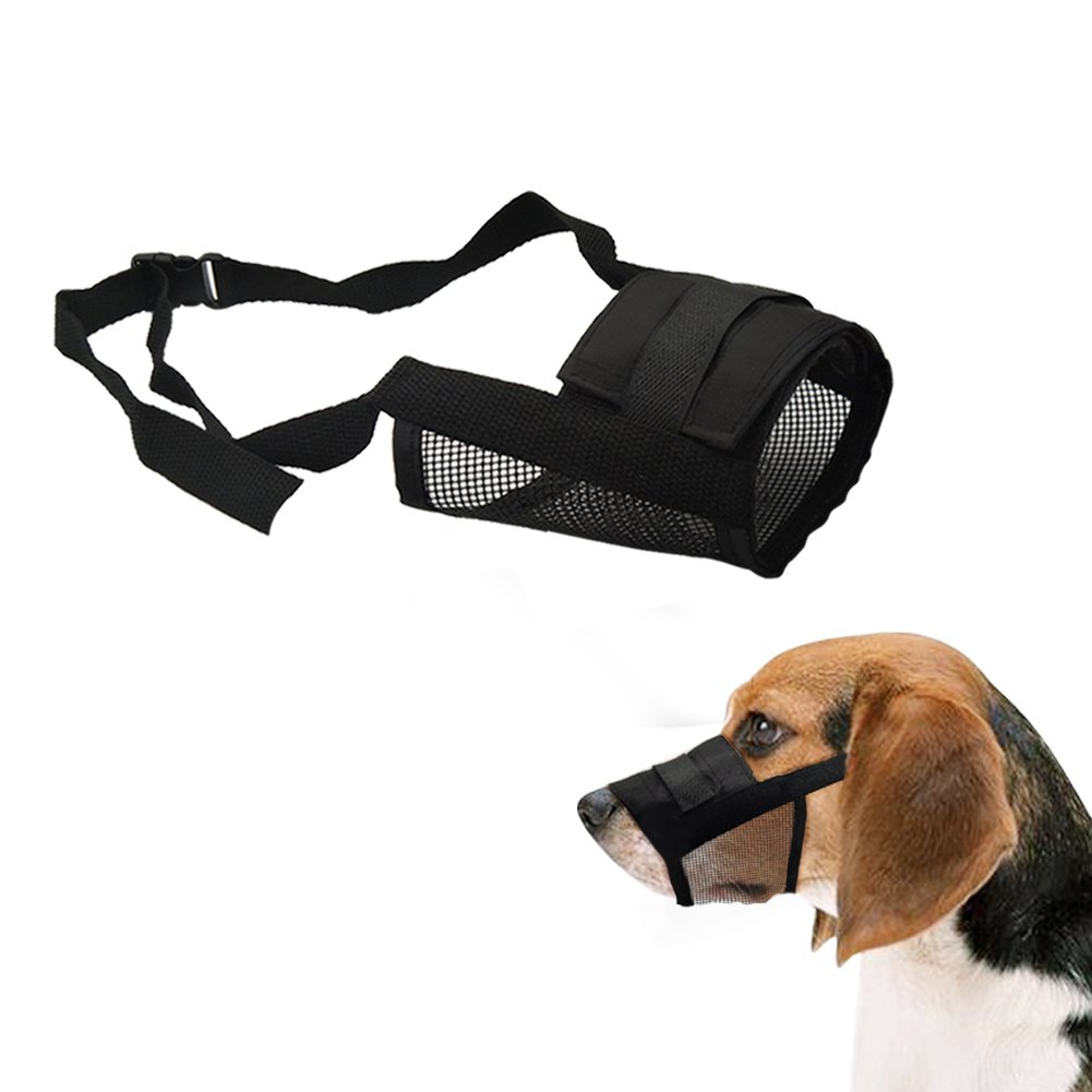 Produktbild von Maulkorb Für Hunde, Atmungsaktive Mundbedeckung Mit
