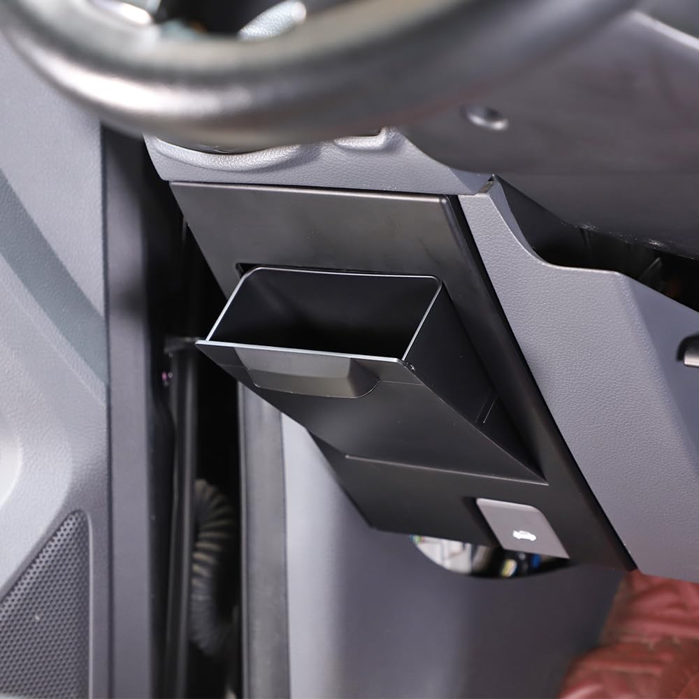 Boîte De Rangement Levier De Vitesse Compatible Ford Ranger 2015-2021 - Plateau Gris Intérieur Voiture