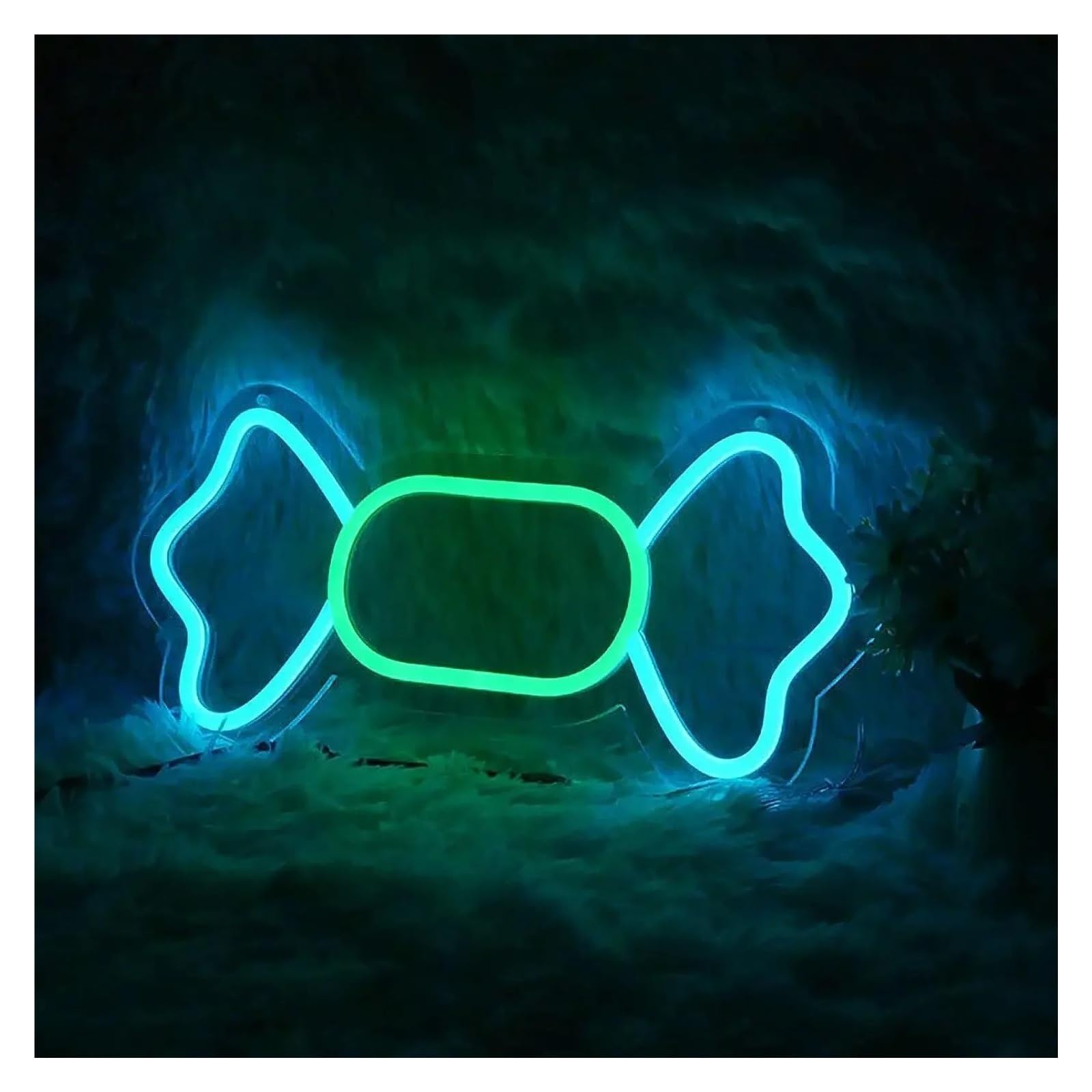 Luci al neon Per insegna al per neon per alimentazione per USB dimmerabile 13cm×25cm