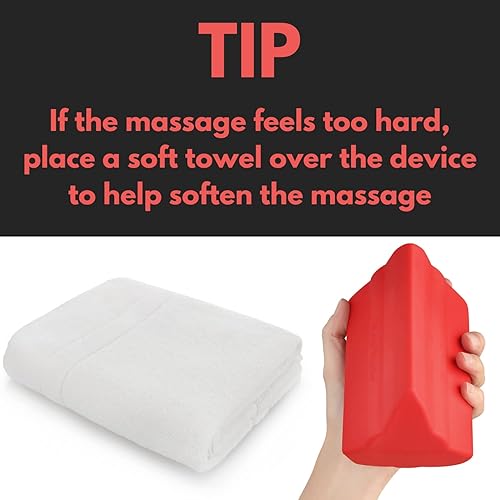 Miniatura 4 de Rodillo de masaje piriformis, herramienta de masajeador de punto gatillo específico para cadera, pierna, espalda baja, liberación de nudo muscular