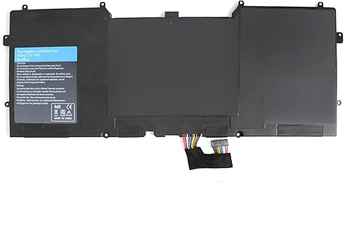 Y9N00 Dell XPS13 - Batería para portátil Dell XPS 12 9Q23 XPS 13 Ultrabook Series XPS 13-L321X XPS 13-L322X XPS L321x L322X 90V7W RWT1R 489XN 9Q23