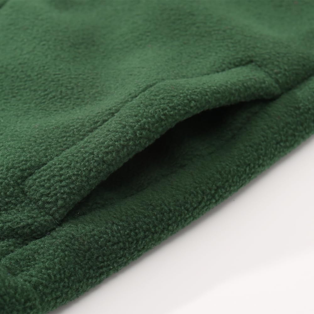 Spring&Gege Boys Girls Hooded Polar Fleece Jacket Kids Full Zip Fleece Jacket With Hood - Image 7