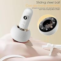 Aparat de masaj anticelulitic Sparklenut cu drenaj limfatic, 9 trepte de intensitate, ventuză cu vacuum pentru spate, gât, picioare și Gua Sha 6
