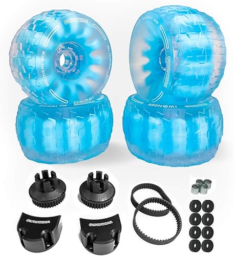 Miniatura 10 de IWONDER Cloud Wheel Discovery 105mm120mm for Evolve Boards Wheels and Pulley Conversion Kit